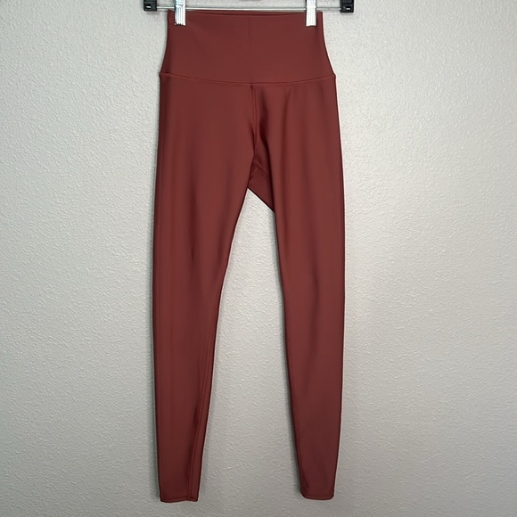 Alo High Waist Airlift Leggings Pink Size Small - Picture 5 of 6